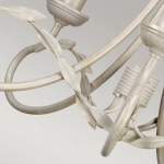 Żyrandol Olivia – 5 źródeł światła – Kość słoniowa i złoto OV5-IVORY-GOLD Elstead Lighting