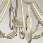 Żyrandol Olivia – 8 źródeł światła – Kość słoniowa i złoto OV8-IVORY-GOLD Elstead Lighting