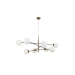 Lampa wisząca Oviedo 8 (gold/black) AZ4423 AZZARDO