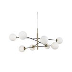 Lampa wisząca Oviedo 8 (gold/black) AZ4423 AZZARDO