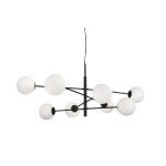 Lampa wisząca Oviedo 8 (black/black) AZ4422 AZZARDO