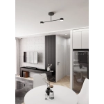 Lampa sufitowa HALO 2 BLACK 1355/2 EMIBIG Lighting