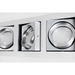 Lampa wpuszczana PACO 3 AZ0801 aluminium AZZARDO
