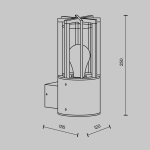 Lampa ścienna (kinkiet) Barrel O453WL-01GF Maytoni - zdjęcie dodatkowe 6