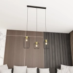 Lampa wisząca VANDER 3 BL GOLD 1364/3 EMIBIG Lighting
