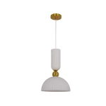 Piega 1 wisząca duża biała LP-939/1P L white LIGHT PRESTIGE