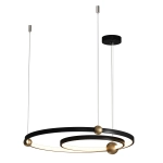 Lampa Wisząca Kido S LED czarny PL0138 yaskr