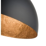 SFERA Plafon 35 2 CZARNY MIEDZIANY 32494 SIGMA