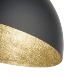 SFERA Plafon 35 2 CZARNY ZŁOTY 32495 SIGMA