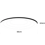 Plafon Alune okrągły LED CCT LP-3009/1C WH round Light Prestige