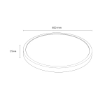 Plafon California LED CCT biały 40 cm LP-2505/1C-40 WH LIGHT PRESTIGE