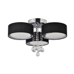 Plafon Gambela 3xE27 + LED czarna LP-991/3C BK LIGHT PRESTIGE