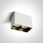 kinkiecik.pl Plafon GU10 Dark Light 12205NA/W ONE LIGHT