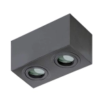 Plafon IP44 BRANT SQUARE 2 black AZ2879 AZZARDO