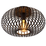 Plafon MANUELA Ø 40 cm E27 czarny 78174/40/30 Lucide - zdjęcie produktu