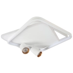 Plafon Parma 2 2xGU10 + 1xLED CCT biały kwadrat LP-0612/2C Square WH LIGHT PRESTIGE