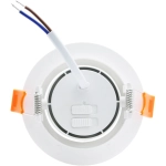 Ruchome oczko podtynkowe Plus białe LED CCT LP-1506/1RS WH Light Prestige
