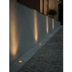 Podłogowa lampa wpuszczana Andor Round - Nordlux, czarna 2218400034