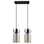 Podwójna lampa wisząca Nivio dymna 2xE27 LP-2811/2L AM Light Prestige