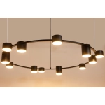 Lampa wisząca KODO 12 czarny 41339 Sigma