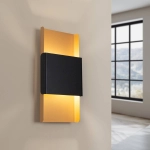 Kinkiet DURLIN złoty/czarny SL.1354 SOLLUX LIGHTING
