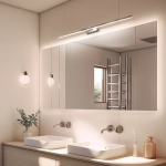 Kinkiet LED łazienkowy UNO 120cm 22W chrom 4000K UNO-BH-003 IP44 1086DL DOMENO LIGHTING - zdjęcie produktu