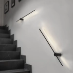 Kinkiet Ścienny BALI UNO-BH-006 13W 3000K Czarny 1251DL DOMENO LIGHTING - zdjęcie dodatkowe 2