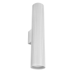 Kinkiet ryflowany Esla S1004 biały GU10 1657DL DOMENO LIGHTING - zdjęcie produktu