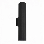 Kinkiet ryflowany Esla S1004 czarny GU10 1656DL DOMENO LIGHTING - zdjęcie produktu