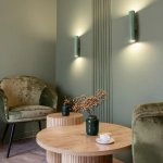 Kinkiet ryflowany Esla S1004 oliwkowy GU10 1658DL DOMENO LIGHTING - zdjęcie dodatkowe 5