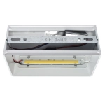 Kinkiet ścienny biały 9W A6005-3B AIGO 601DL DOMENO LIGHTING - zdjęcie dodatkowe 3