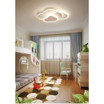 LAMPA DZIECIĘCA LED SUFIT BIAŁE CHMURKI 58W + PILOT DL-I03 414DL DOMENO LIGHTING - zdjęcie dodatkowe 5