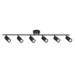 LAMPA SPOT 6xGU10 CZARNA VOLO 376DL DOMENO LIGHTING - zdjęcie dodatkowe 1