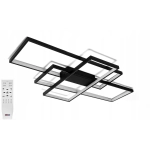 Lampa sufitowa LED RING 80W czarny DL-Z01 + pilot 883DL DOMENO LIGHTING - zdjęcie produktu