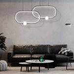 Lampa Led wisząca 48W 4000K DL-G08 NOLIO 595DL DOMENO LIGHTING - zdjęcie produktu