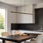 Lampa Liniowa LED Wisząca DDXT2000 15W CCT 120cm Czarna MERIDA 1257DL DOMENO LIGHTING - zdjęcie dodatkowe 1