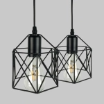 Lampa Loft Brylant okągła 3xE27 502DL DOMENO LIGHTING - zdjęcie dodatkowe 3