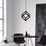 Lampa Loft Sweden PZE-542 Czarna 505DL DOMENO LIGHTING - zdjęcie produktu
