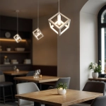 Lampa Loft Sweden PZE-542 Biała 1271DL DOMENO LIGHTING - zdjęcie dodatkowe 1