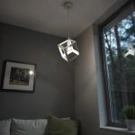 Lampa Loft Sweden PZE-542 Biała 1271DL DOMENO LIGHTING - zdjęcie dodatkowe 2