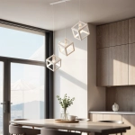 Lampa Loft Sweden Prosta PZE-2320 Biała 1270DL DOMENO LIGHTING - zdjęcie produktu
