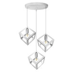 Lampa Loft Sweden okrągła PZE-609 Biała 1269DL DOMENO LIGHTING - zdjęcie produktu