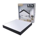 Lampa Panel Natynkowa Mora 30x30 24W IP44 czarna BY-RSD1-24C 1184DL DOMENO LIGHTING - zdjęcie dodatkowe 2
