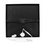 Lampa Panel Natynkowa Mora 30x30 24W IP44 czarna BY-RSD1-24C 1184DL DOMENO LIGHTING - zdjęcie dodatkowe 4