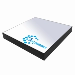 Lampa Panel Natynkowa Mora 30x30 24W IP44 czarna BY-RSD1-24C 1184DL DOMENO LIGHTING - zdjęcie produktu