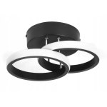 Lampa Sufitiowa Kinkiet OKRĄGŁA 18W CZARNA - BARWA NEUTRALNA 308DL DOMENO LIGHTING - zdjęcie produktu