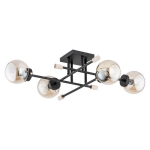 Klosz KULA Bursztynowy do Lampy Transformers zamknięta średnica 13,5cm ALFA