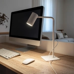 Lampa biurkowa BORA HG-BL003 1xGU10 biały 1633DL DOMENO LIGHTING - zdjęcie dodatkowe 2