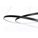 Lampa wisząca DIMM DOUBLE RING 122W + Pilot