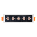 Lampa liniowa Led podtynkowa 10W 4000K biała JDL-5T 583DL DOMENO LIGHTING - zdjęcie dodatkowe 4